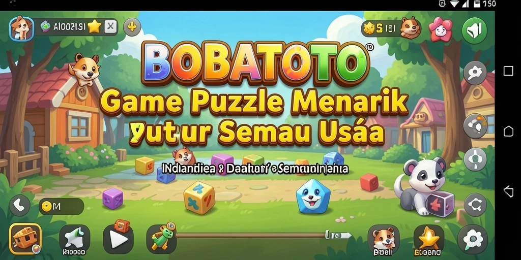 Tampilan gameplay BOBATOTO yang seru dan penuh warna.