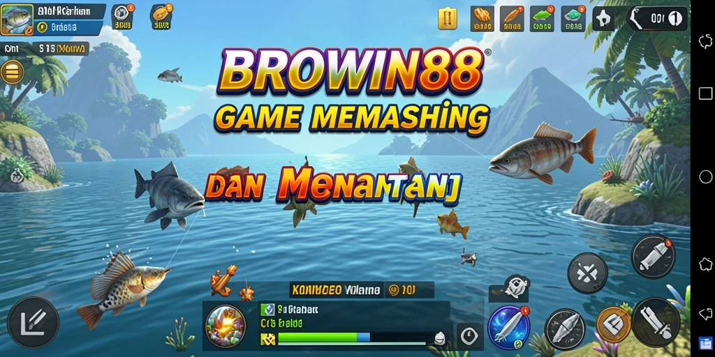 Tangkapan ikan besar dalam gameplay BROWIN88 yang mendebarkan.