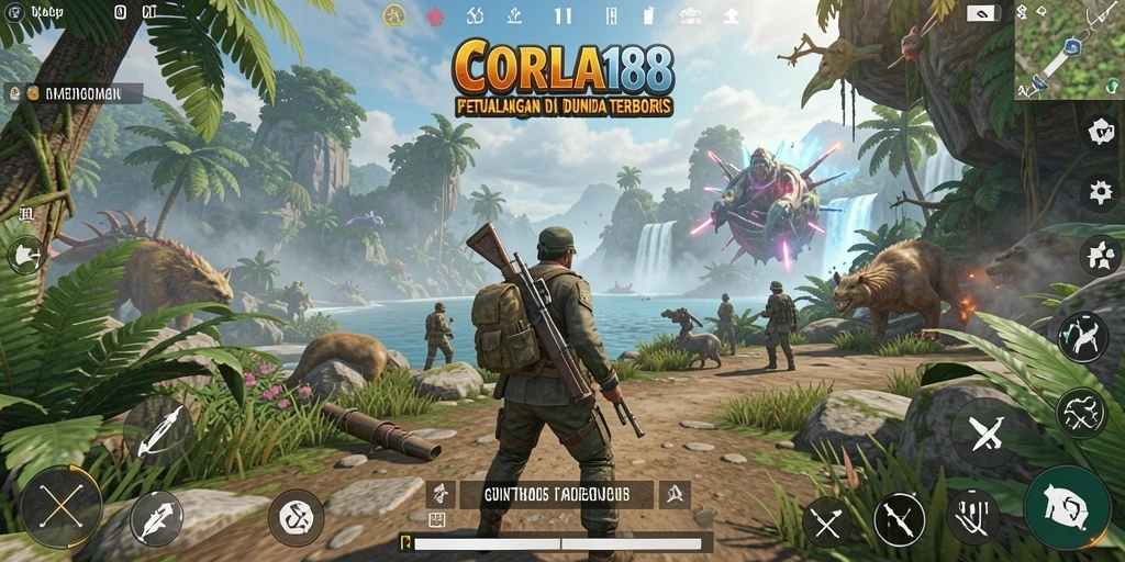 Gameplay penuh petualangan di dunia terbuka CORLA188.