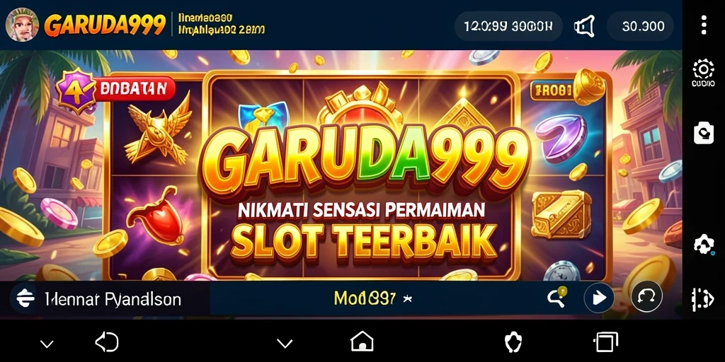 Screenshot gameplay GARUDA999 yang menampilkan slot menegangkan dan menarik.