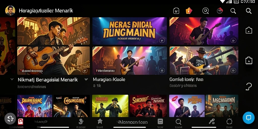 Tampilan gameplay <strong>HARAPJP</strong> yang menarik dan interaktif dalam musik.
