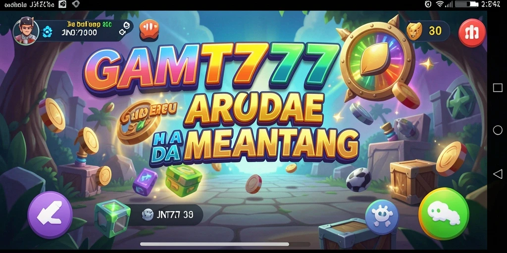 Screenshot menunjukkan gameplay menarik dari JNT777 yang penuh tantangan.
