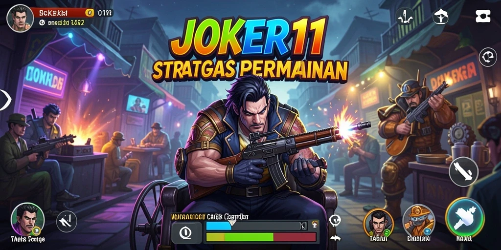 Tangkapan layar utama JOKER11 menampilkan gameplay strategi yang menakjubkan.