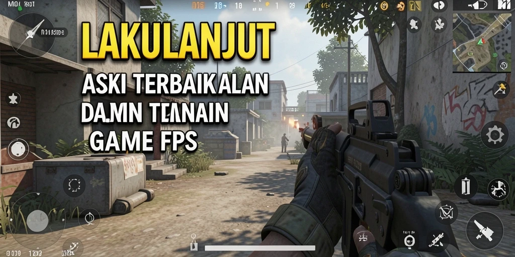 Gameplay intens penuh aksi dalam LAKULANJUT.