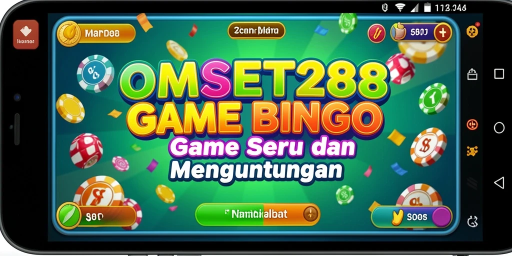 Tampilan permainan Bingo yang seru di OMSET288.