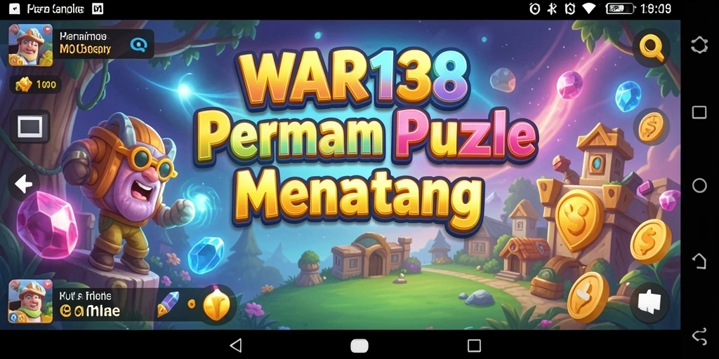 Tangkapan layar gameplay <strong>WAR138</strong> menampilkan pemain yang menyelesaikan puzzle menarik.