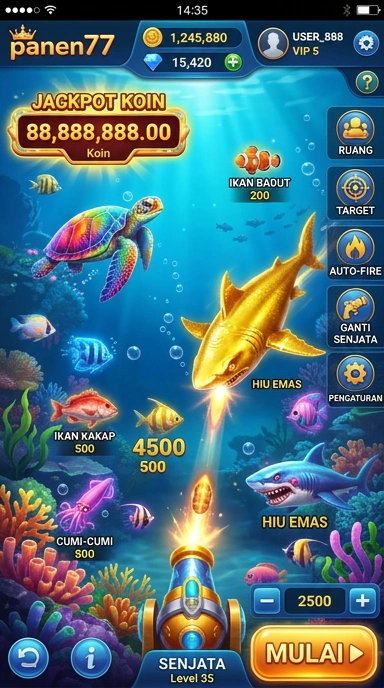 Proses pengunduhan yang mudah di aplikasi panen77.